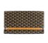 Monte-Carlo Bois Clutch, &pound;1,600, Handbags, Black/Brown, Coated Canvas/Leather, Front view